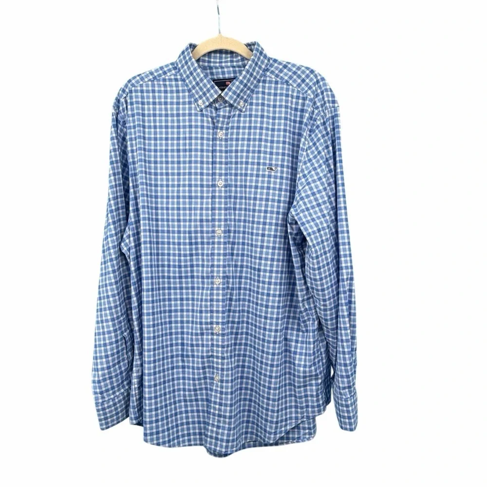Performance Duval Check Featherweight Shirt Vinyard Vines